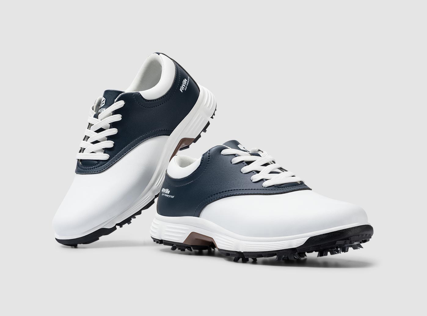 FitVille Men's GreenTread Golf Shoes V1-16