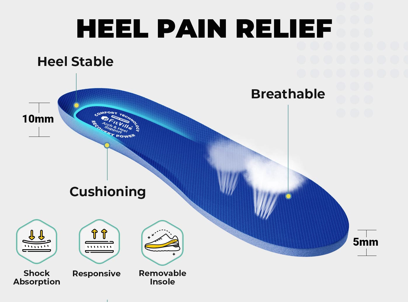 FitVille Men's SpeedEx Golf Shoes-13