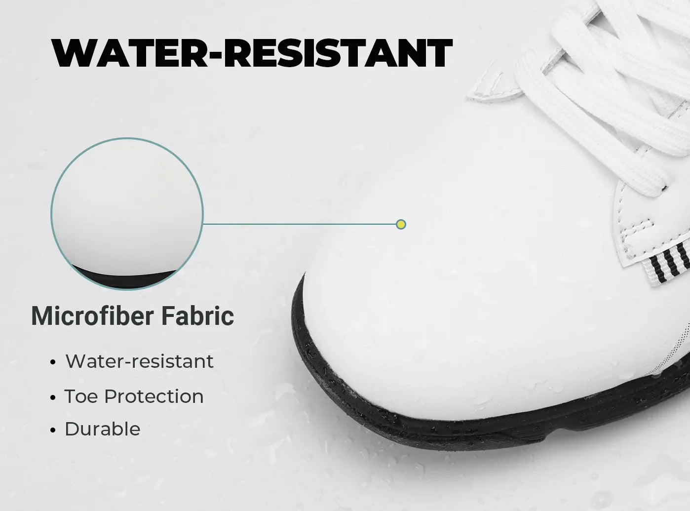 FitVille Men's GreenTread Golf Shoes V2-6