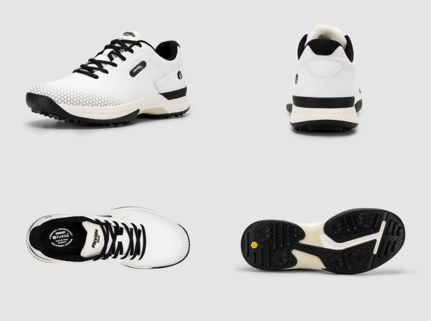 FitVille Men's SpeedEx Golf Shoes-21