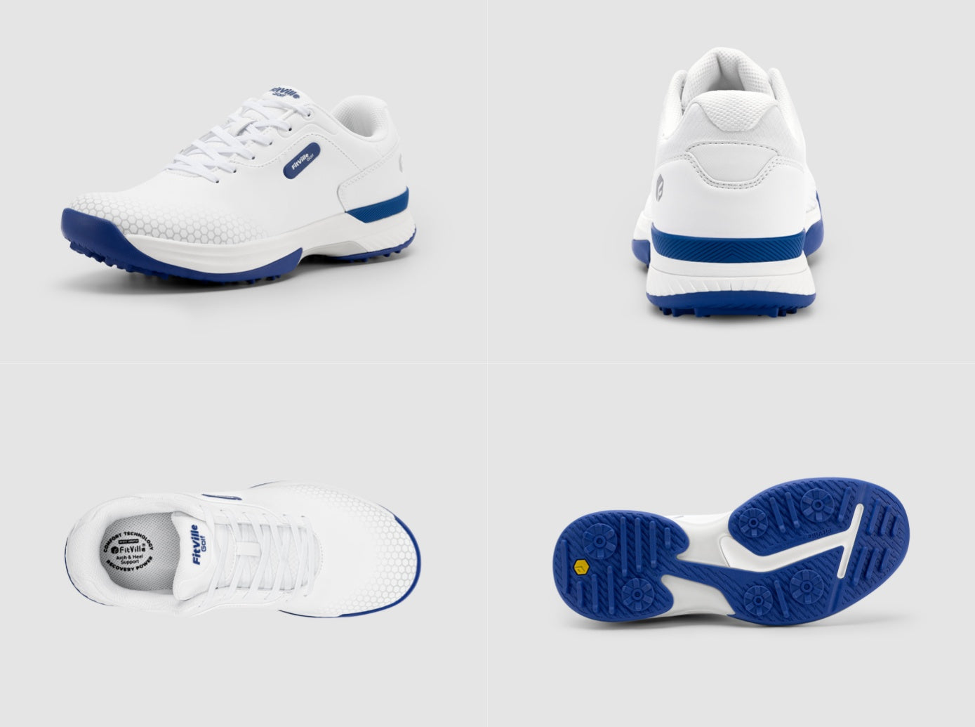 FitVille Men's SpeedEx Golf Shoes-6