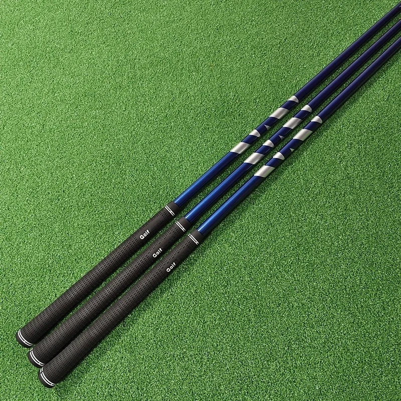 Blue TR6 Golf shaft Drivers Shaft Graphite Shaft S/R/SR/X 0.335 Tip 45inch  Golf Fairway Wood Shaft  with grip and sleeve