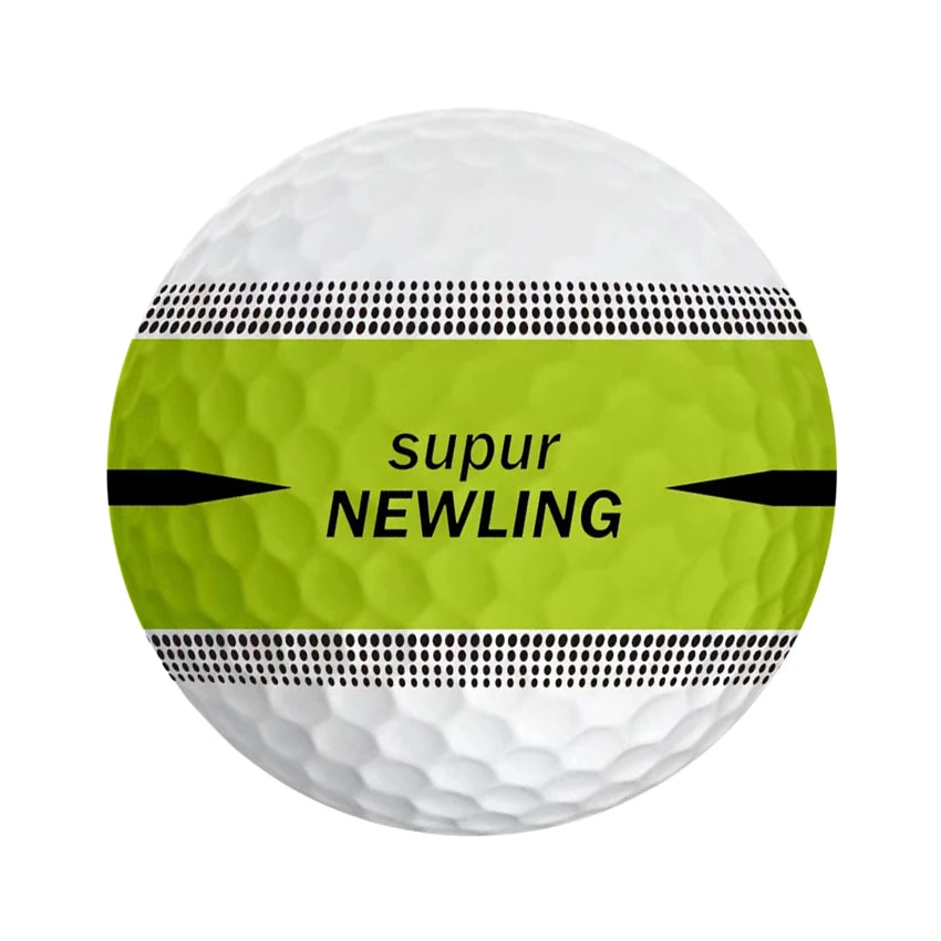 Supur NEWNING Golf Games Ball Super Long Distance Three layer Ball for Professional Competition Game Balls Massaging Ball