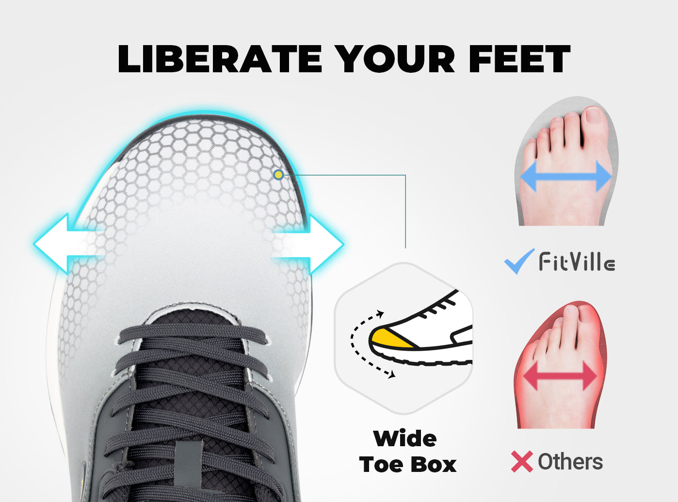 FitVille Men's SpeedEx Golf Shoes-17