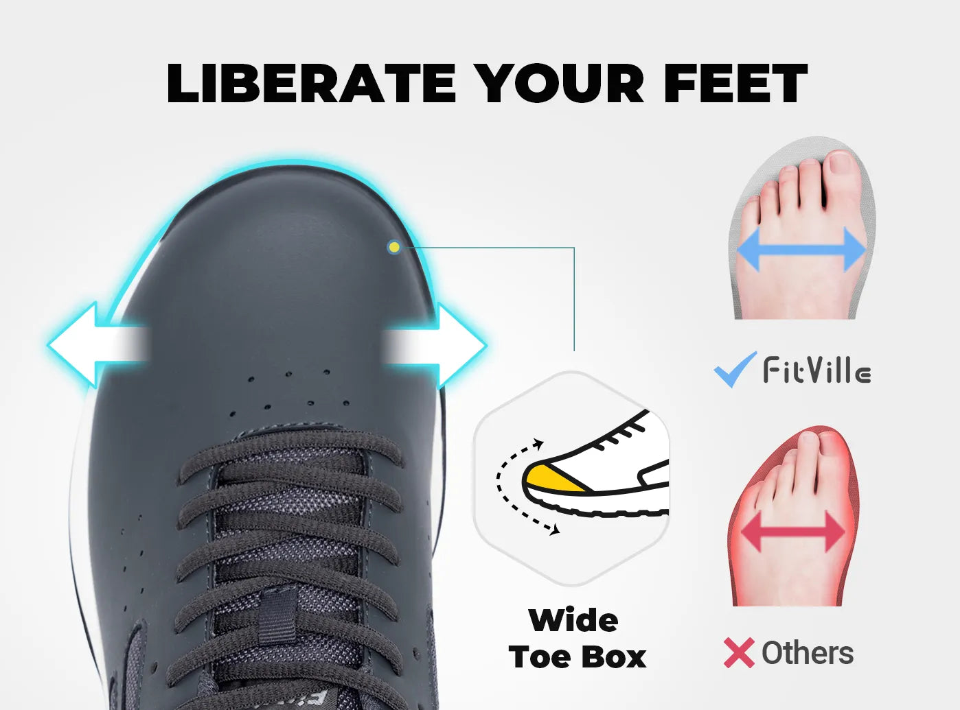 FitVille Men's SpeedEx Golf Shoes V2-2