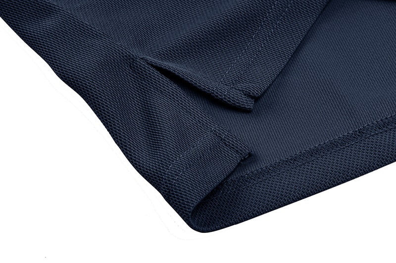 Summer Polo Shirts Mens Short Sleeve T-shirt Quick Dry Army Tactical Military Work Golf T-Shirt Tops Hiking Clothing-13