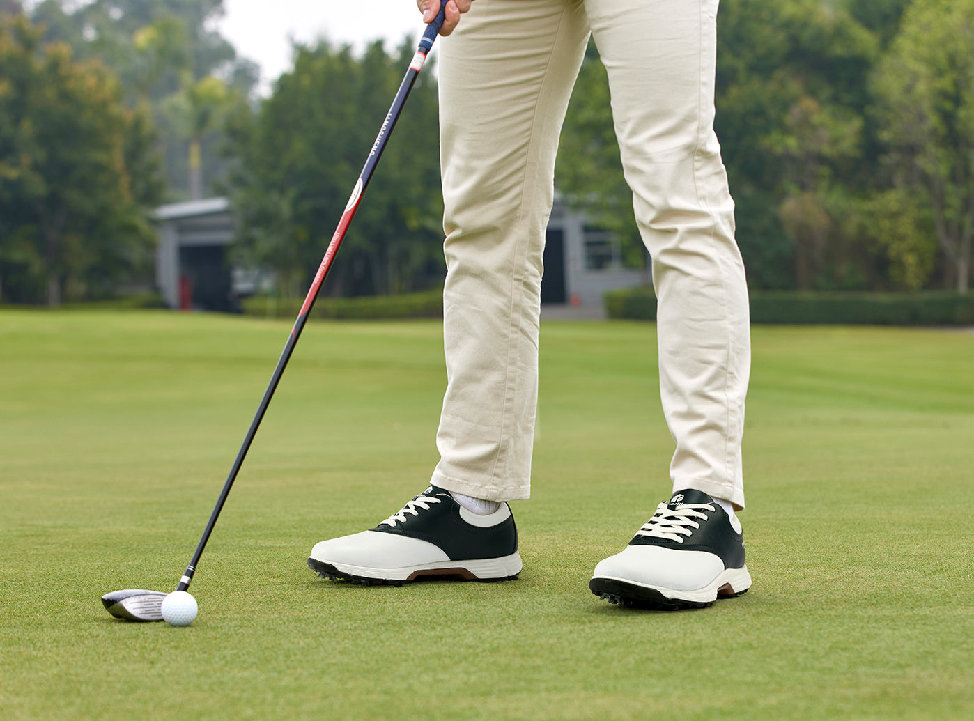 FitVille Men's GreenTread Golf Shoes V1-1